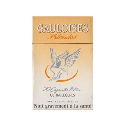 Gauloises Blondes Yellow