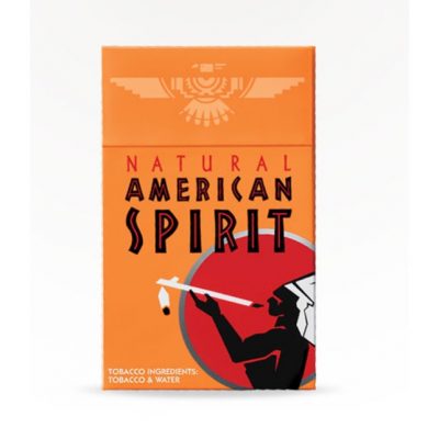 American Spirit Natural Orange Box