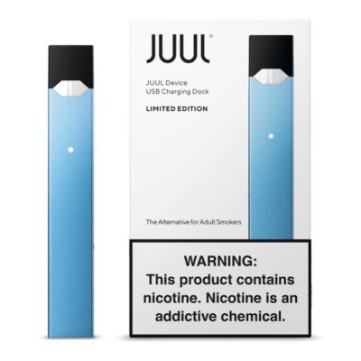 Limited Edition Aqua JUUL Device